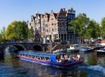 Giro in barca sui canali di Amsterdam e Quartiere culturale ebraico